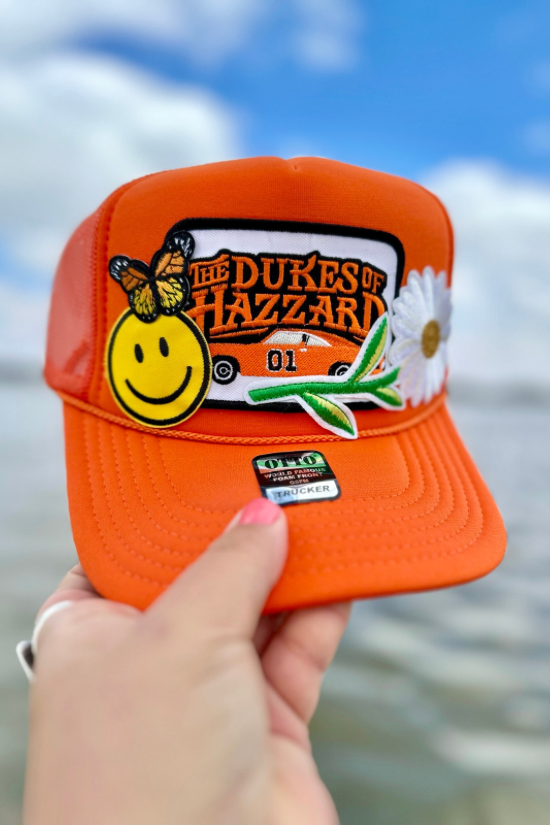 ONE OF A KIND “Dukes of Hazzard” Trucker Hat Wild Bohemian 