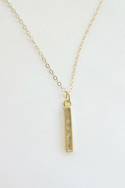 14k Gold Filled Lila Necklace Wild Bohemian 