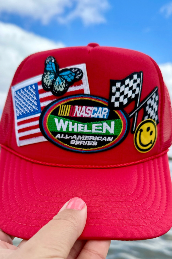 ONE OF A KIND “Whelen” Trucker Hat Wild Bohemian 