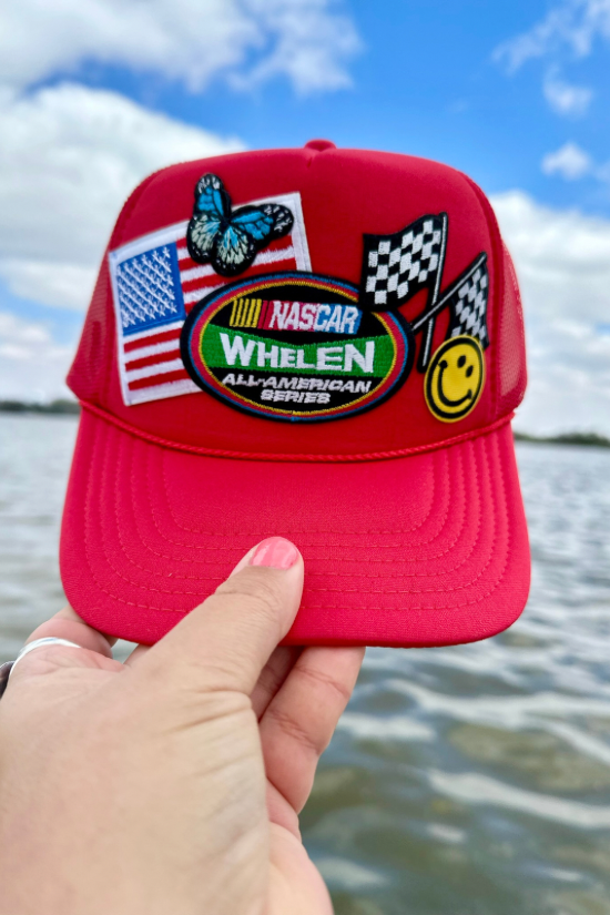 ONE OF A KIND “Whelen” Trucker Hat Wild Bohemian 