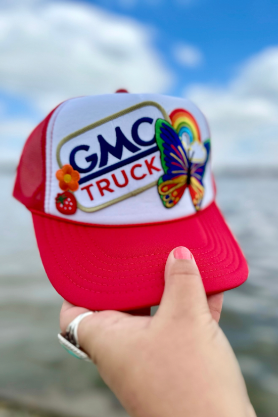 ONE OF A KIND “GMC” Trucker Hat Wild Bohemian 