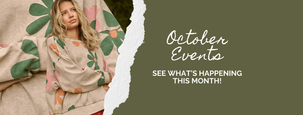 OCTOBER EVENTS