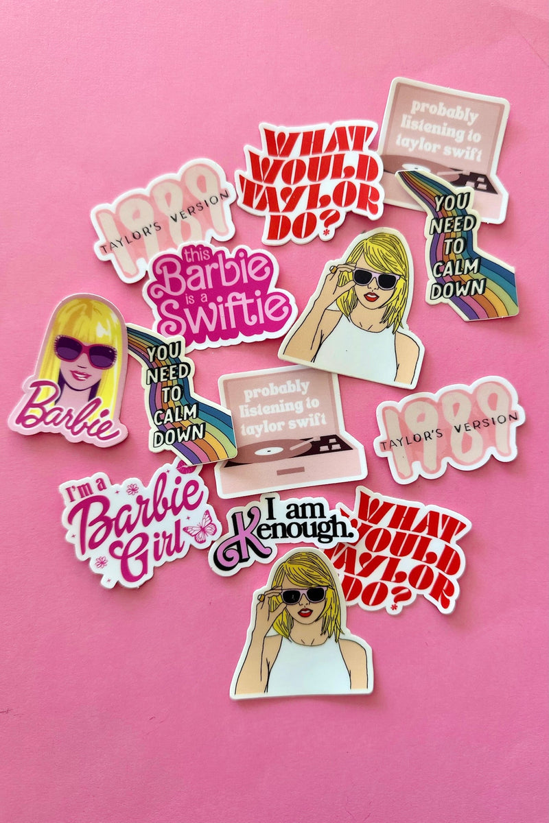 Girly Pop Stickers Wild Bohemian 
