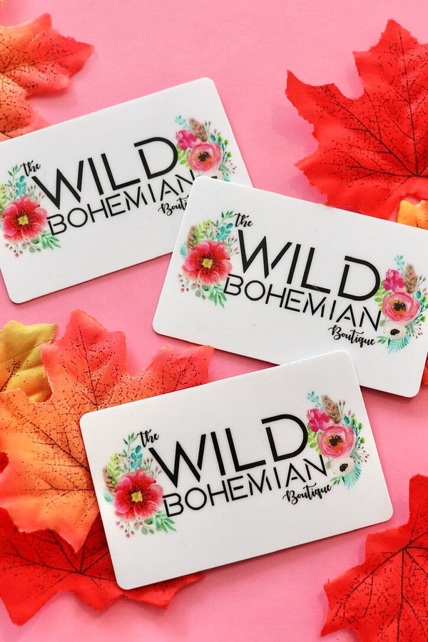 Gift Card Gift Card Wild Bohemian 