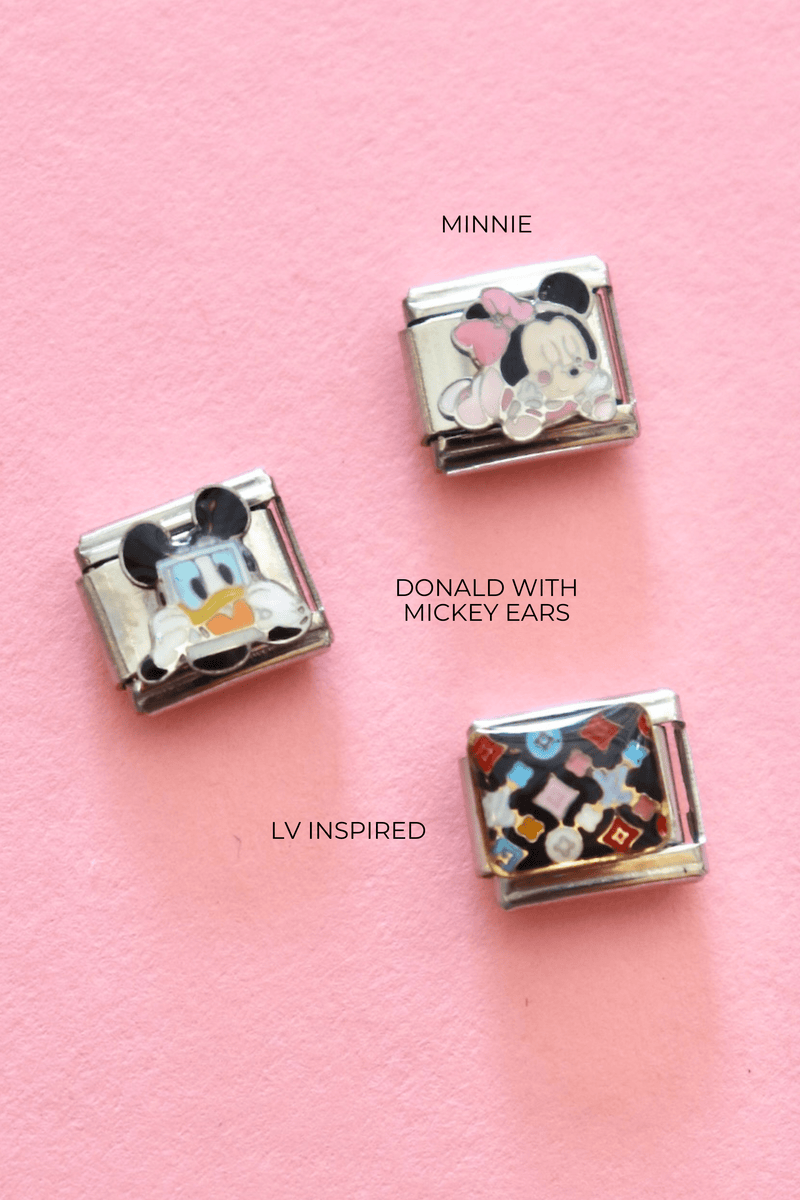Italian Charms | CHARACTERS ITALIAN CHARM BAR LAMOON MINNIE 