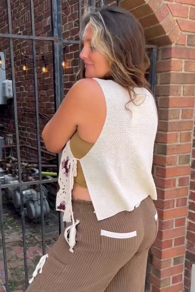 Jozie Crochet Tank TOPS Listicle 