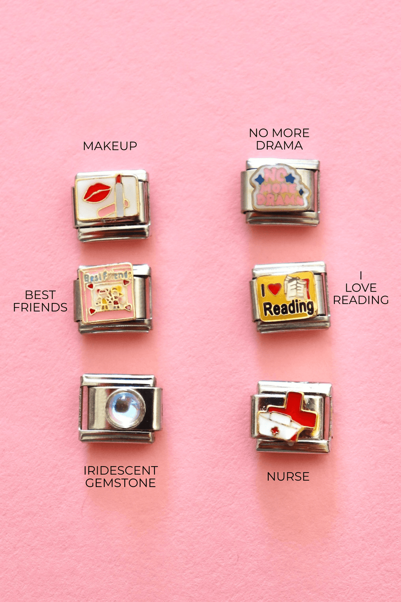 Italian Charms | GIRLY ITALIAN CHARM BAR LAMOON BEST FRIENDS 