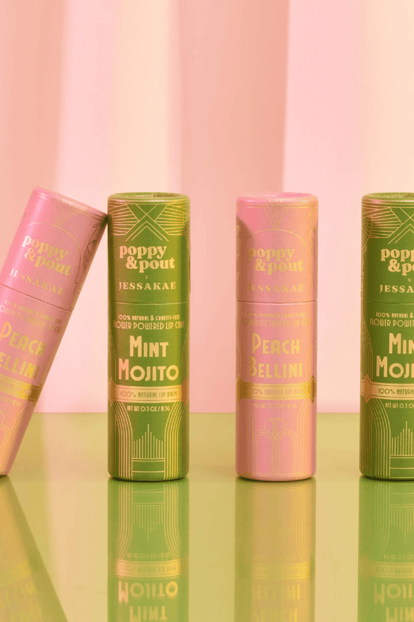 Limited Edition Poppy & Pout Lip Balms Beauty Poppy & Pout 