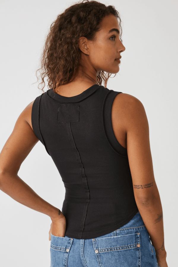 Kate Tee in Black - Free People TOPS Free People 