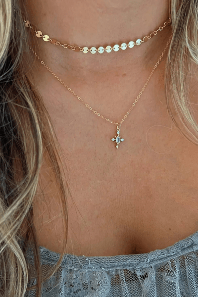 14k Gold Filled Luxe Sequin Chain Wild Bohemian 