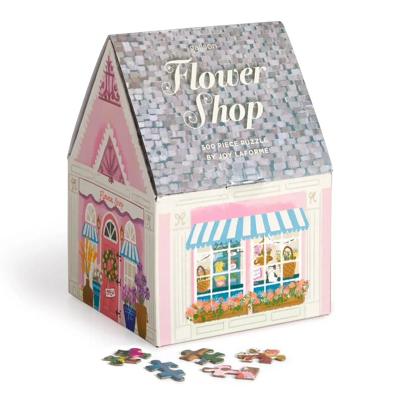 Flower Shop 500 Piece Puzzle GIFT Chronicle Books 
