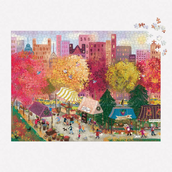Autumn in the City 1000 Piece Puzzle GIFT Chronicle Books 