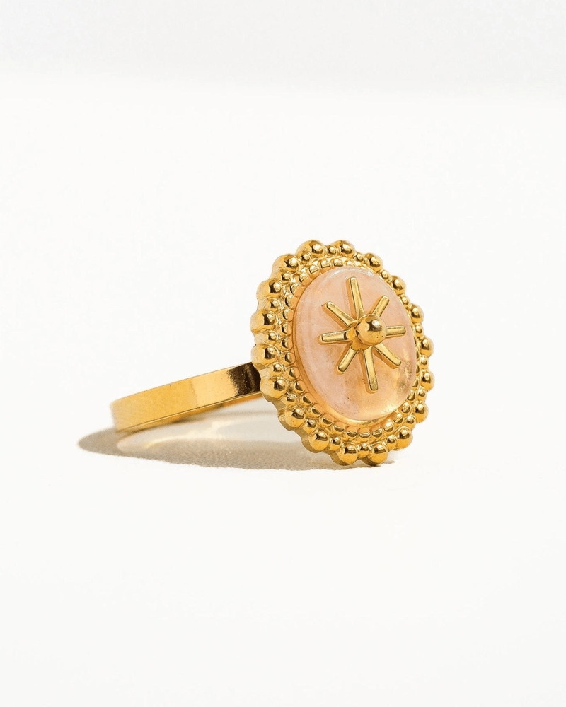 Adjustable Boho Rings Wild Bohemian BLUSH STAR 