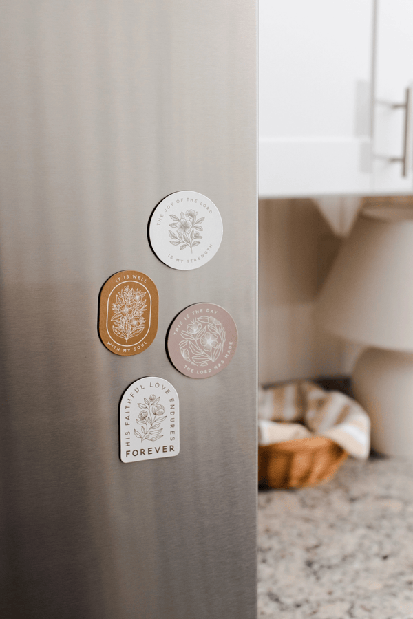 Floral Christian Magnet Set GIFT Daily Grace Co 