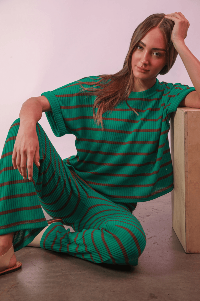 Evergreen Striped Set SET VeryJ 