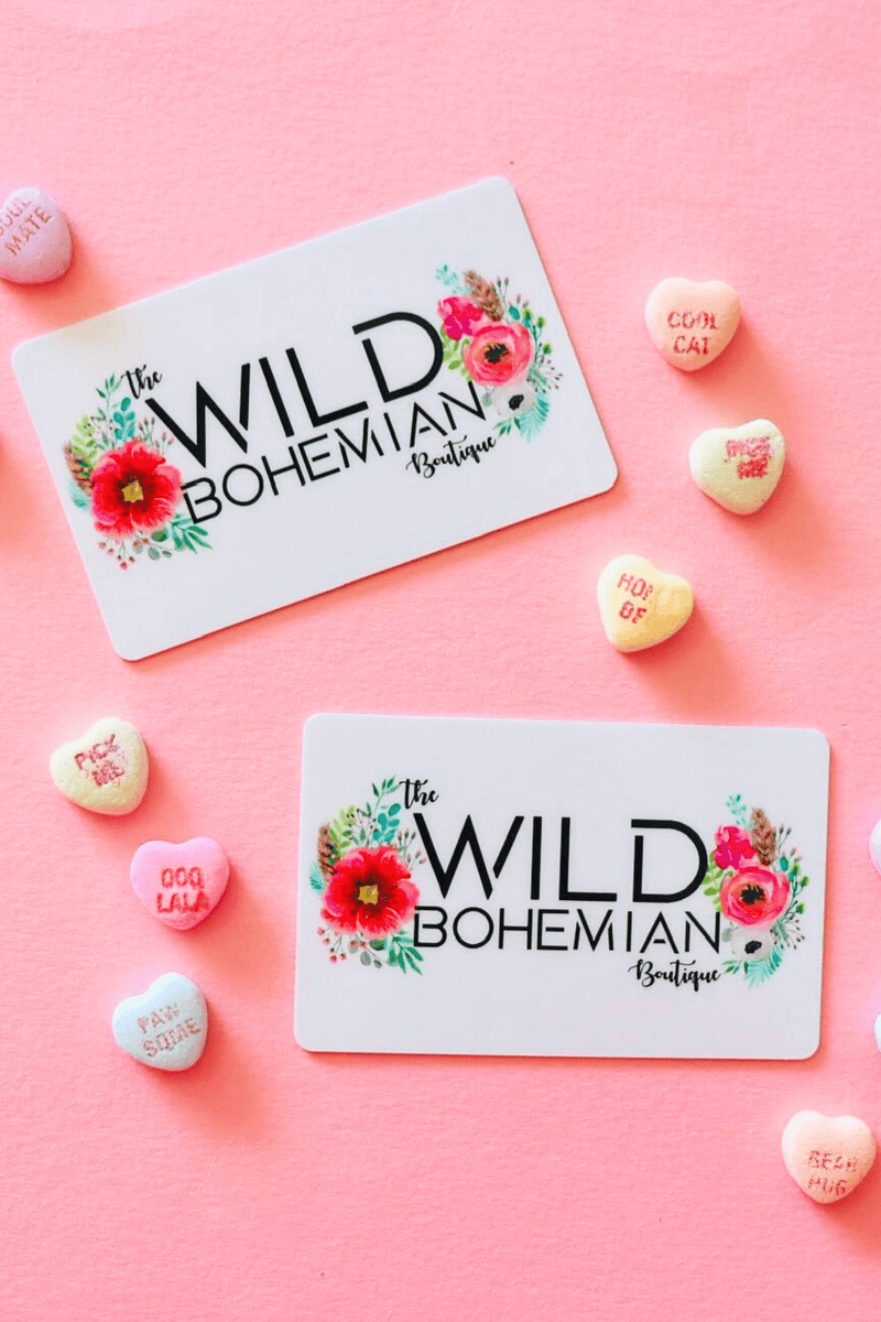 Gift Card Gift Card Wild Bohemian 