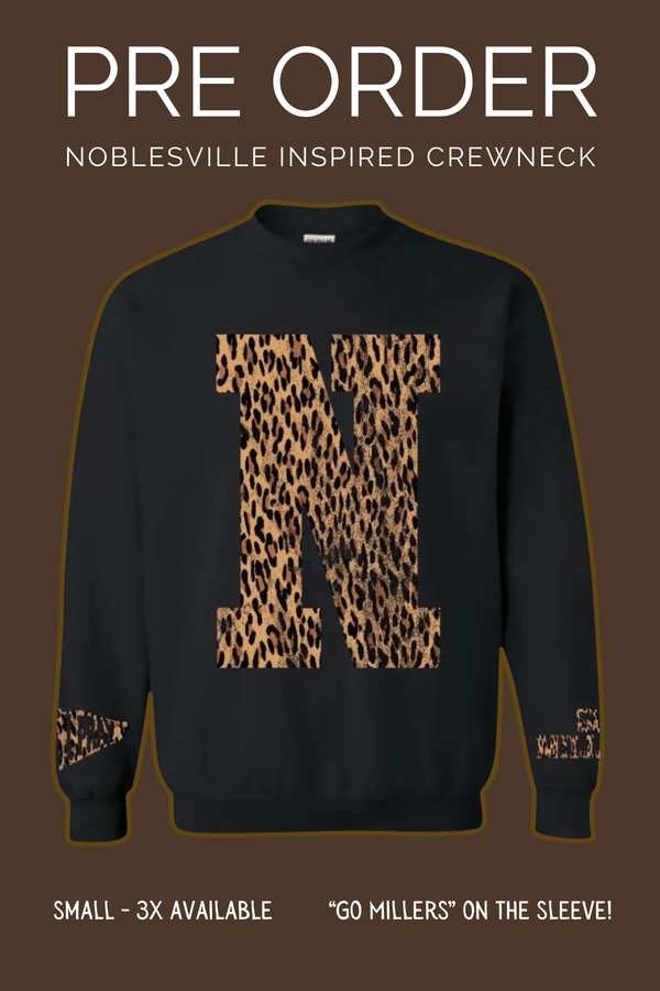 LIMITED EDITION Noblesville Inspired Crewneck | Order by Sat 09/27 TOPS You Play I Pray 