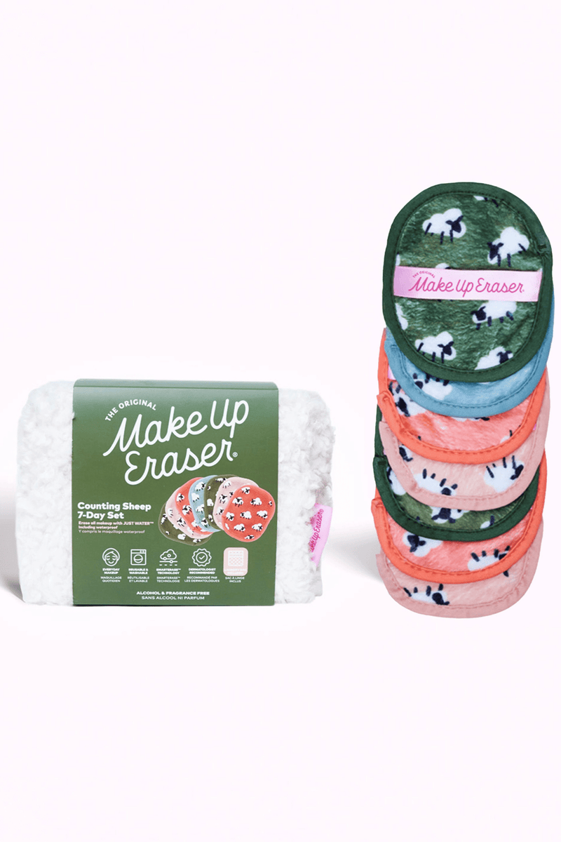 Counting Sheep Makeup Eraser 7-Day Set Beauty MakeupEraser 