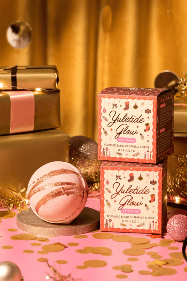 Yuletide Glow Bath Bomb Beauty Old Whaling Co 