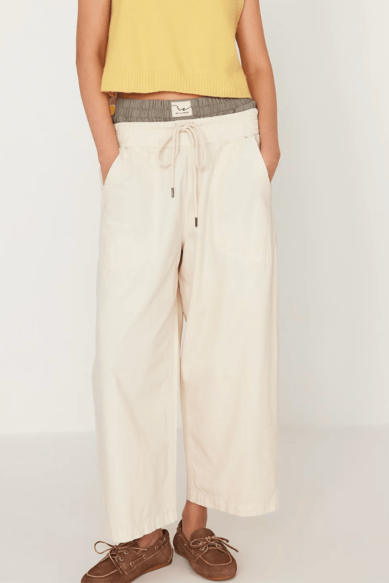 Free People Easy Peasy Pull On Pants in Irie Wild Bohemian 