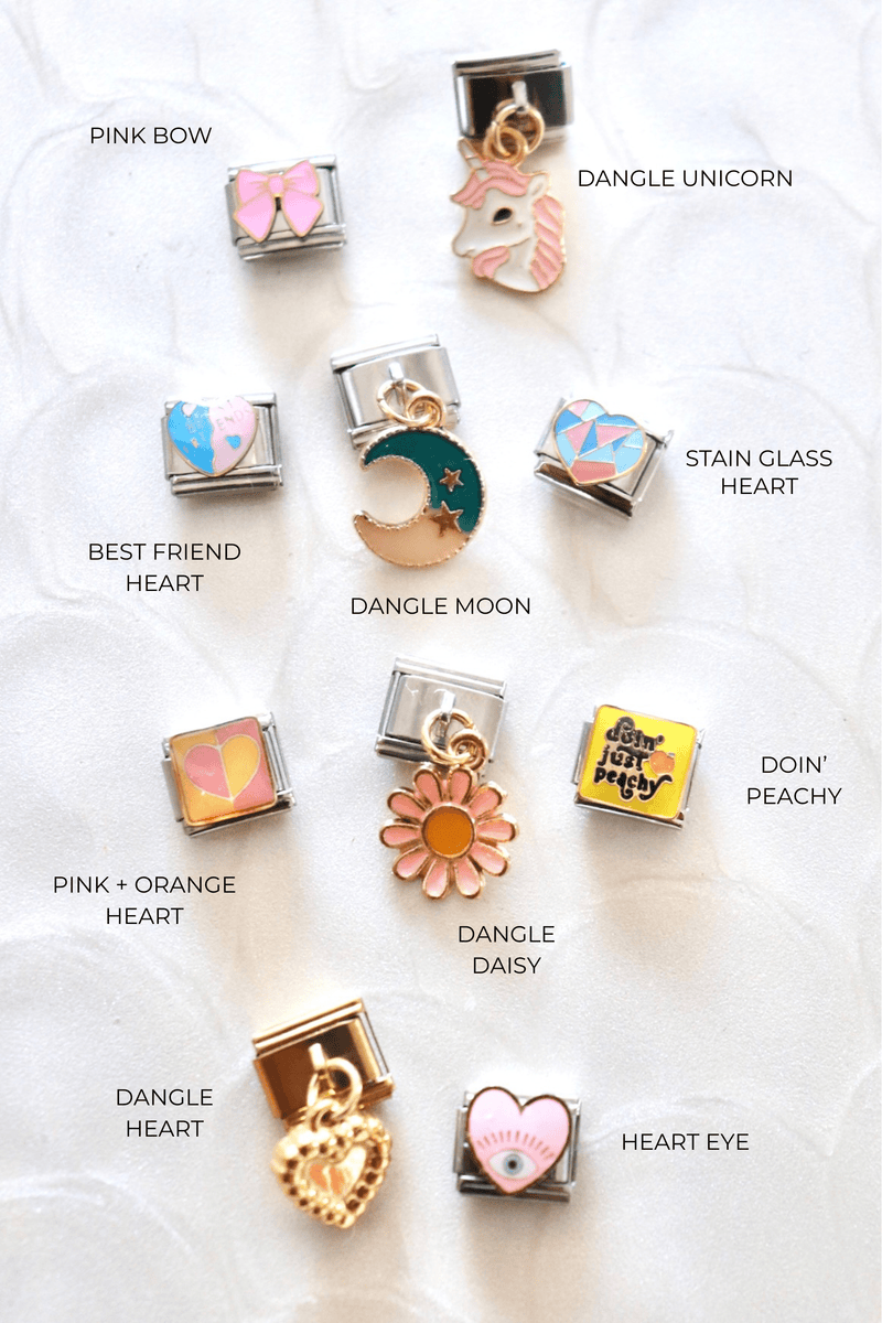 Italian Charms | GIRLY GIRL ITALIAN CHARM BAR LAMOON 