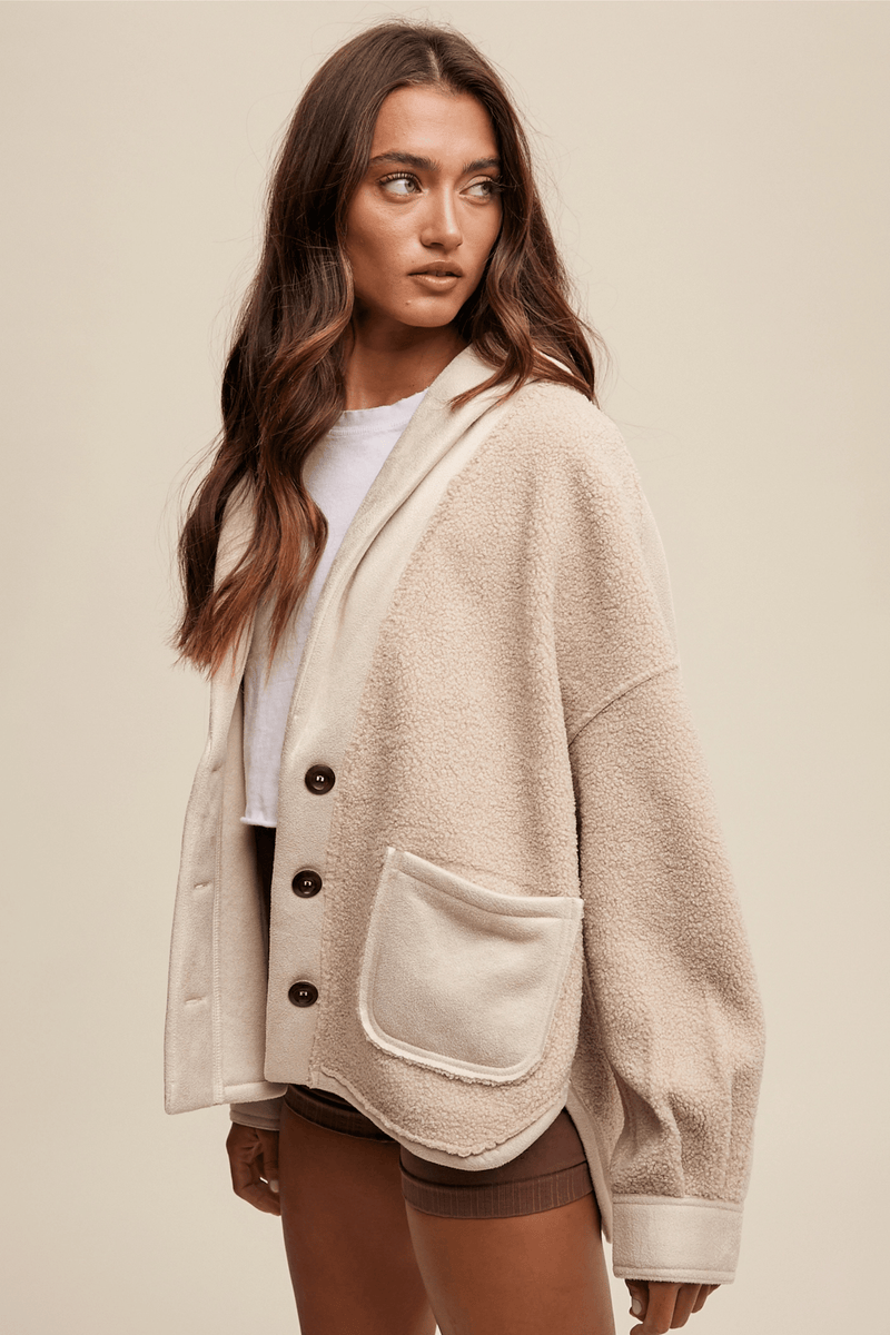Cozy Cardigan in Taupe OUTERWEARS Listicle 