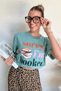Sorry, I'm Booked Graphic Tee TOPS Wild Bohemian 