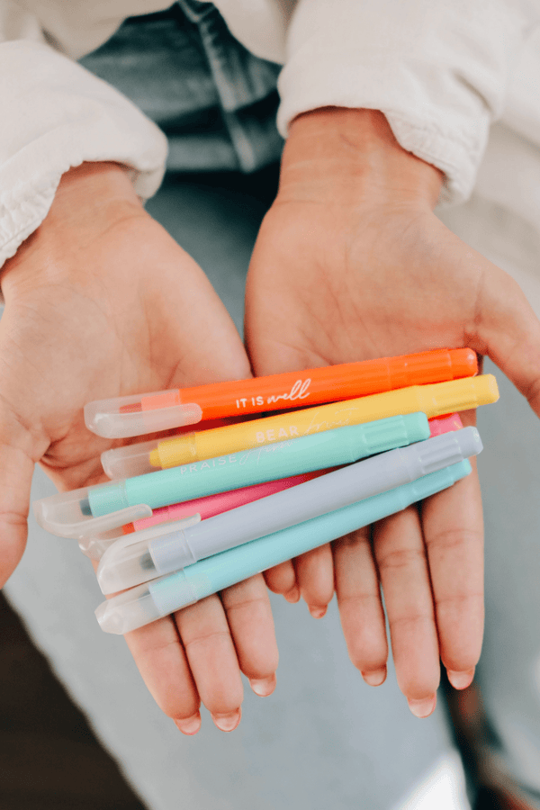 Pastel Bible Highlighters GIFT Daily Grace Co 