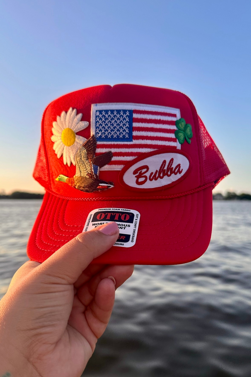 ONE OF A KIND “All American” Trucker Hat Wild Bohemian 