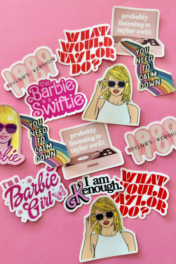 Girly Pop Stickers Wild Bohemian 