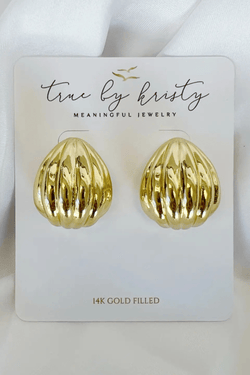 Tilly Gold Filled Stud Earrings Wild Bohemian 