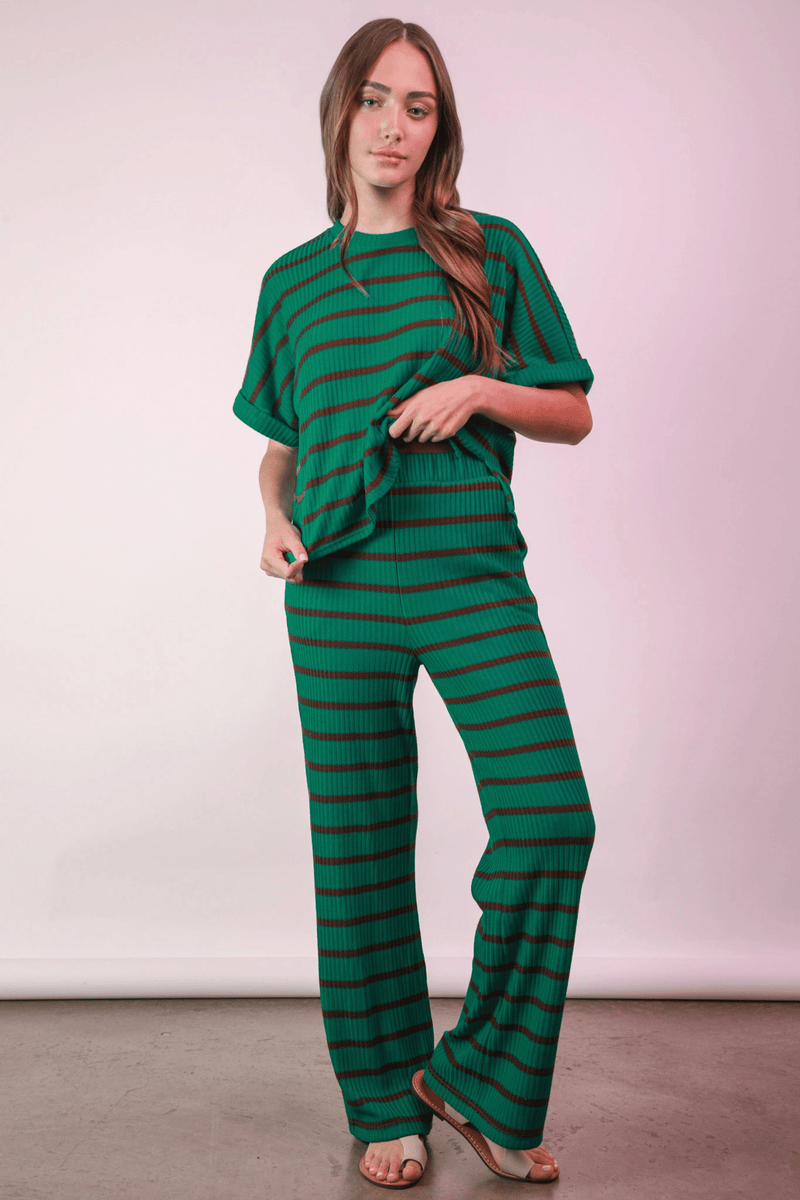 Evergreen Striped Set SET VeryJ 