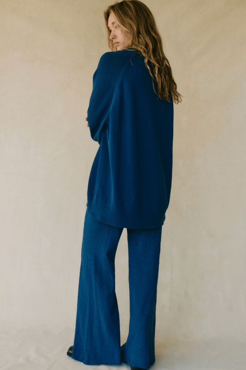 Drea Sweater Set in Navy - Free People SET Free People 