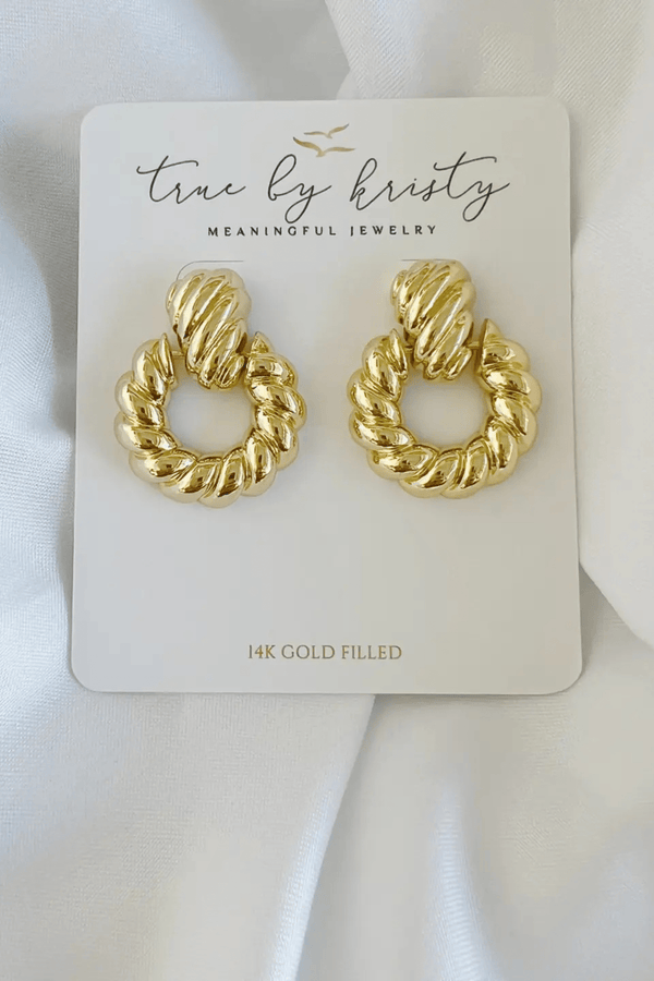 Old City Croissant Earrings Wild Bohemian 