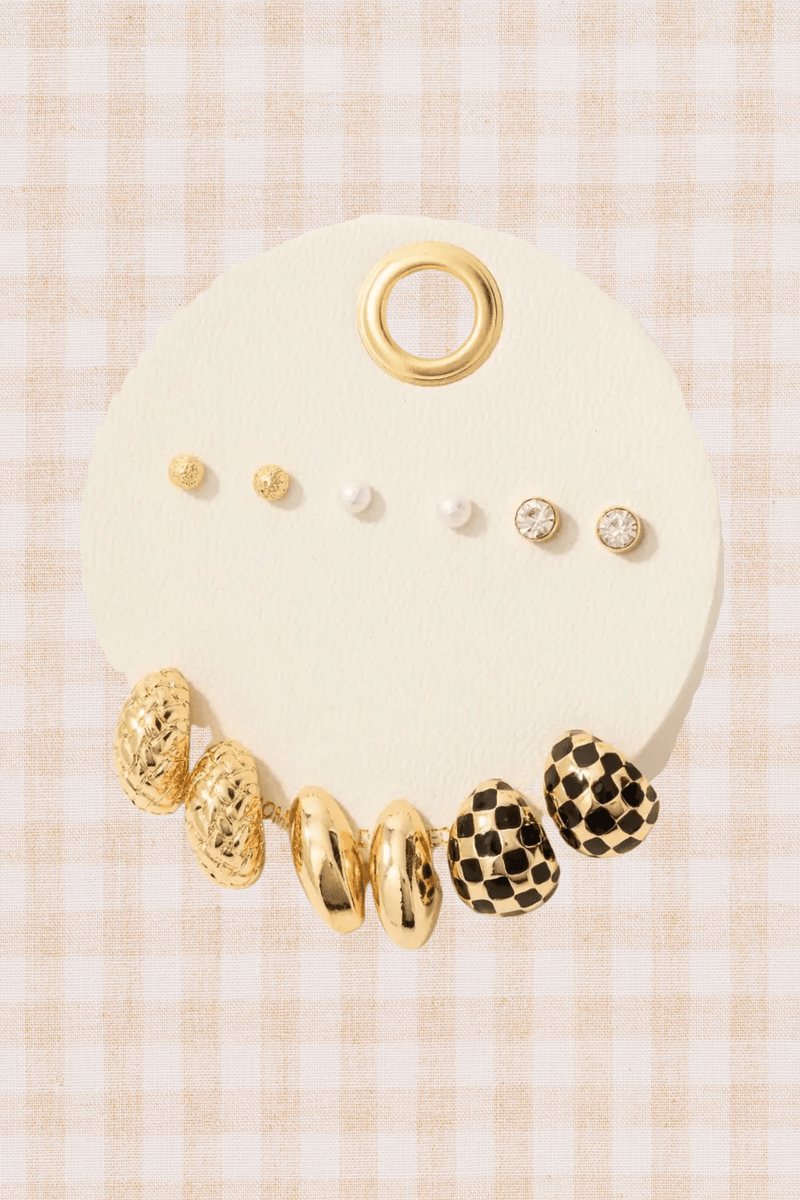 Off to the Races Earrings Set Wild Bohemian 