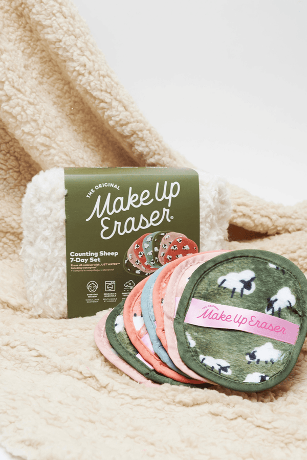 Counting Sheep Makeup Eraser 7-Day Set Beauty MakeupEraser 