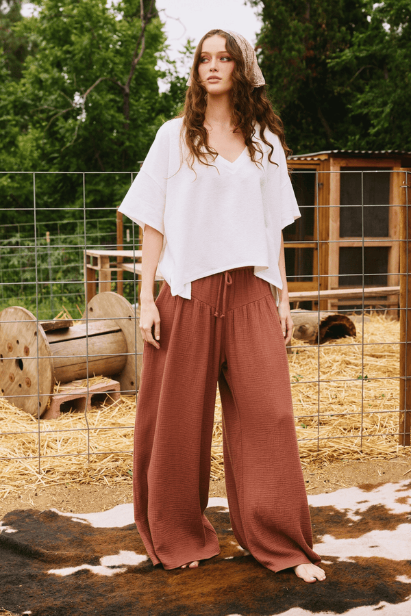 Brenna Wide Legs Pants PANTS BUCKETLIST 