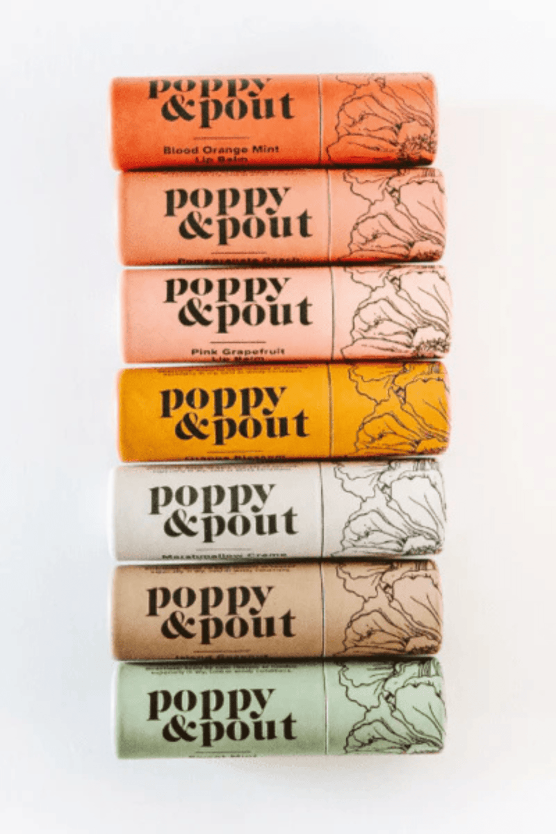 Poppy + Pout All Natural Lip Balms - RESTOCKED Wild Bohemian 