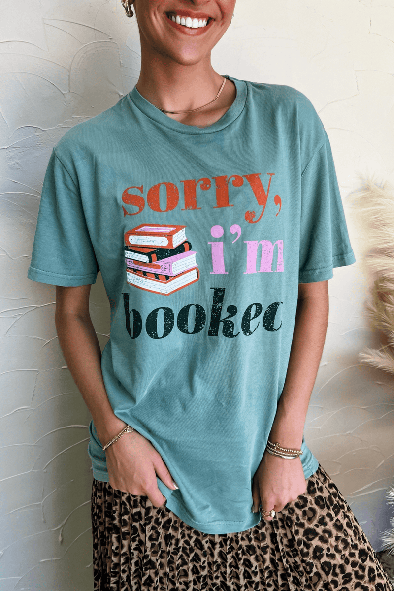 Sorry, I'm Booked Graphic Tee TOPS Wild Bohemian 