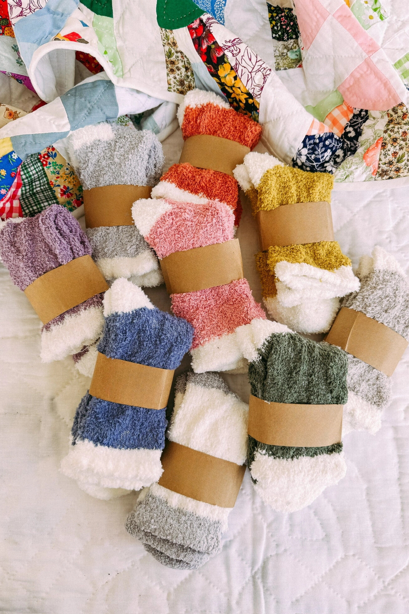 Plush Socks Wild Bohemian 