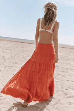 Free People | Simply Smitten Maxi Skirt in Zesty Wild Bohemian 