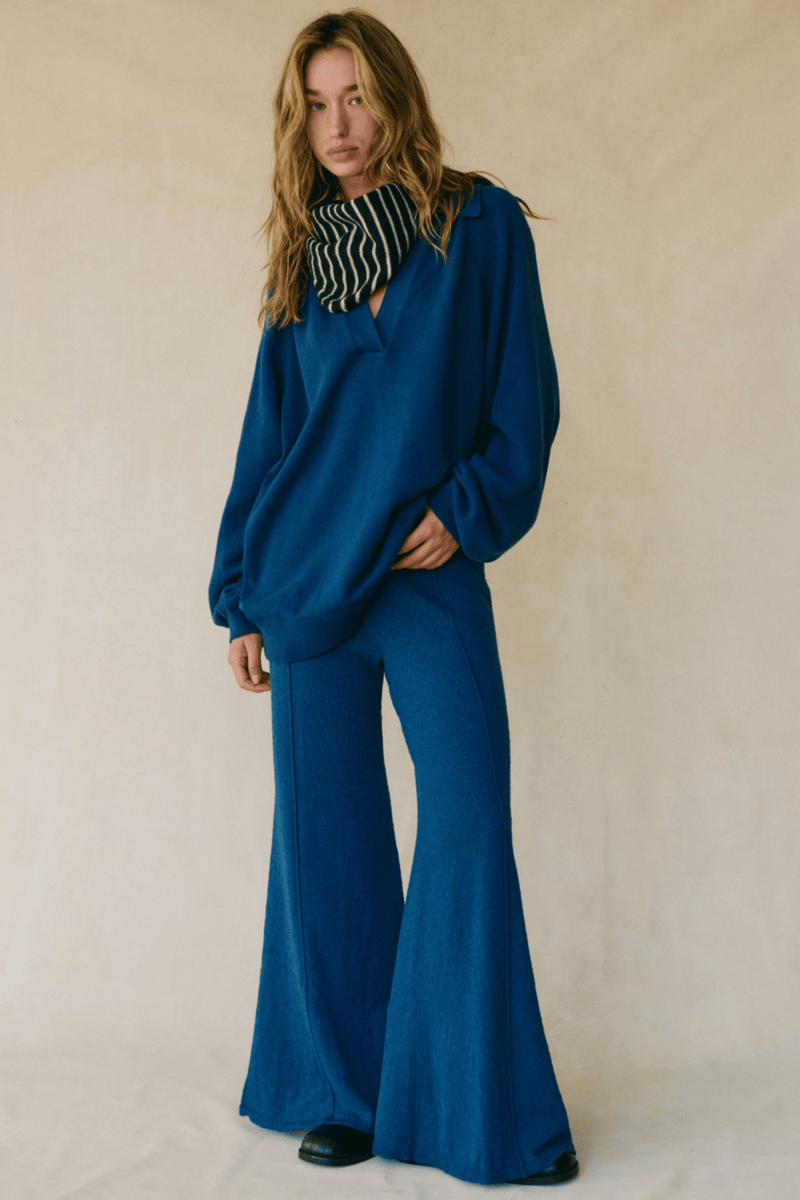 Drea Sweater Set in Navy - Free People SET Free People 