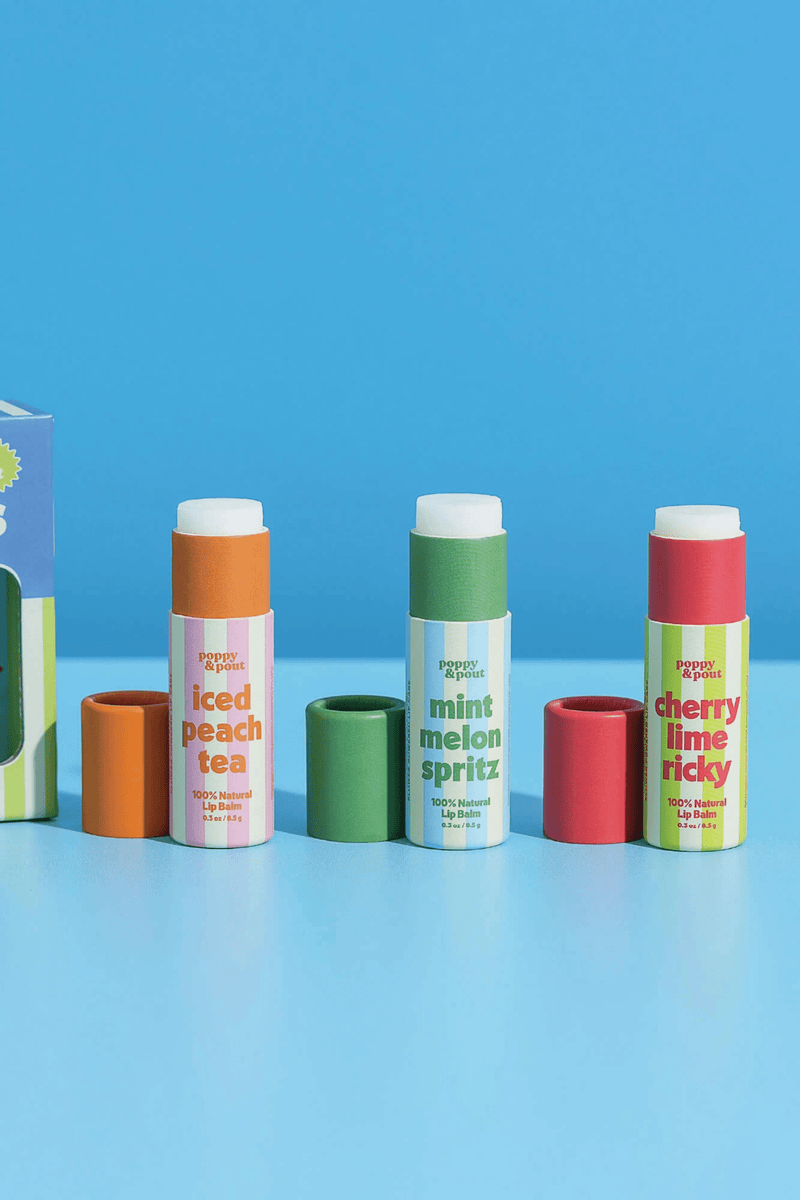 Poppy & Pout Lip Balm - Retro Refreshers Beauty Poppy & Pout 