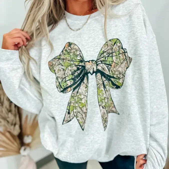 Camo Sweetheart Sweatshirt Wild Bohemian 