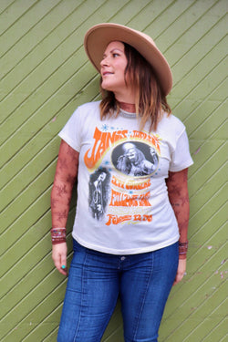 DAYDREAMER | Janis Joplin Reverse Tour Tee Wild Bohemian 