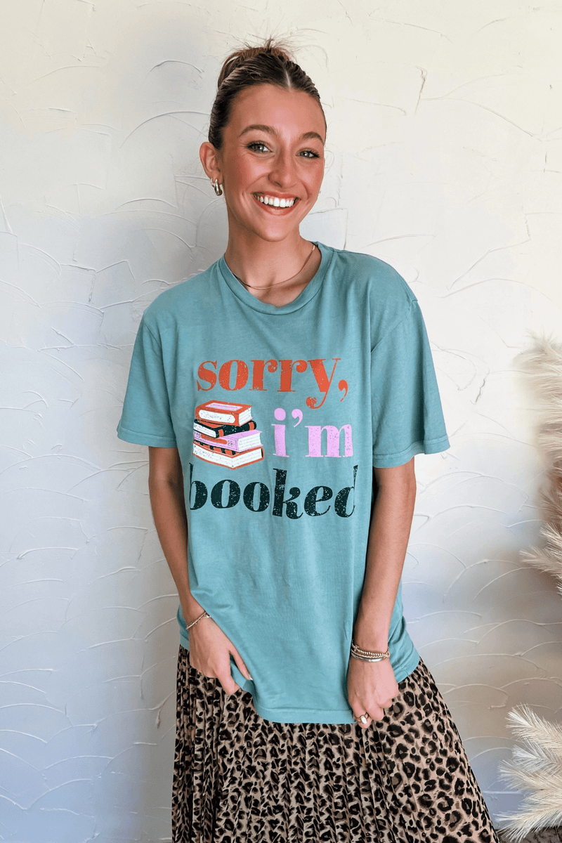 Sorry, I'm Booked Graphic Tee TOPS Wild Bohemian 
