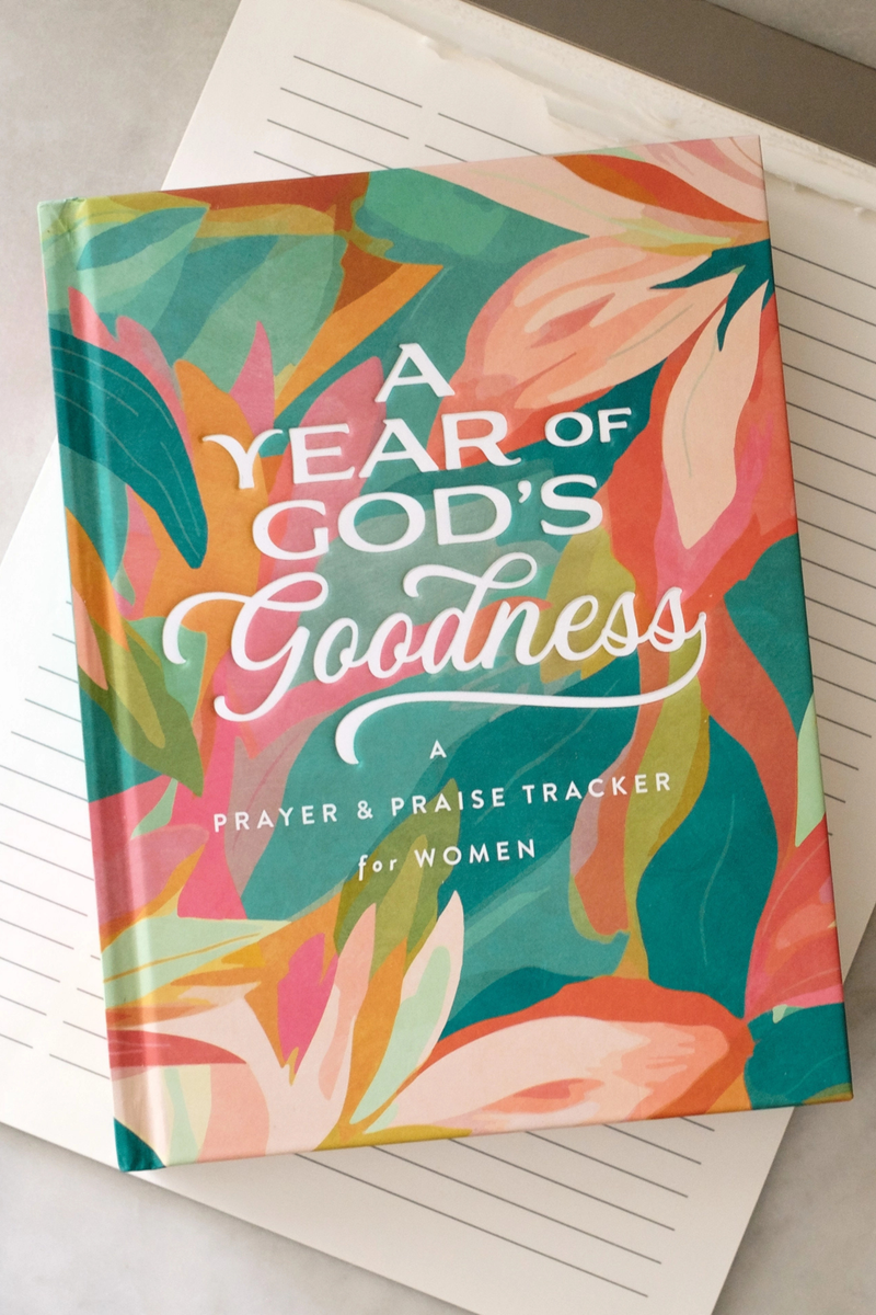 A Year of God's Goodness : A Prayer Journal GIFT Barbour Publishing 