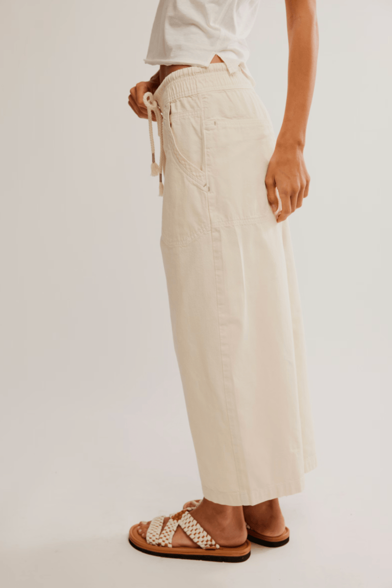 Free People Easy Peasy Pull On Pants in Irie Wild Bohemian 