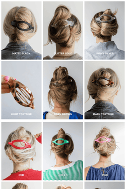 Flat-Back Hair Claws HAIR ACCESSORIES Kaxi TORTOISE 