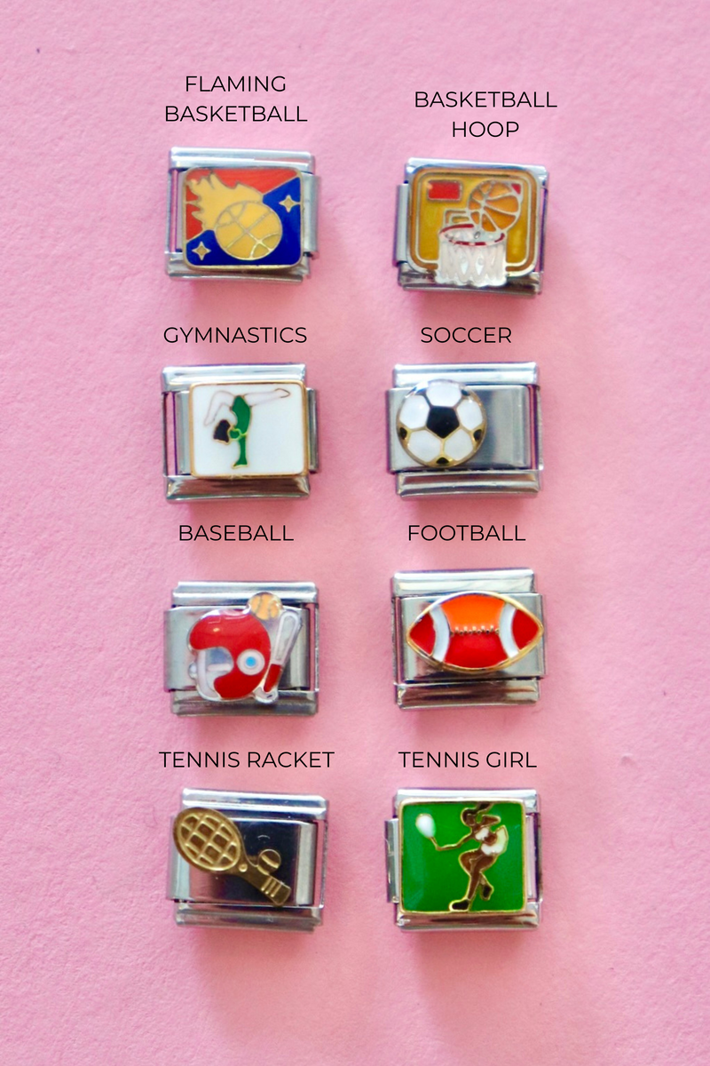 Italian Charms | SPORTS ITALIAN CHARM BAR LAMOON SOCCER 